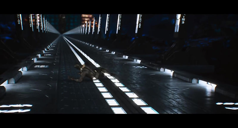 Black Panther -  Hyperloop Fight  Clip